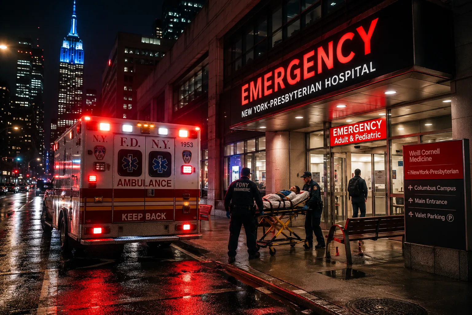 NYC ambulance ER